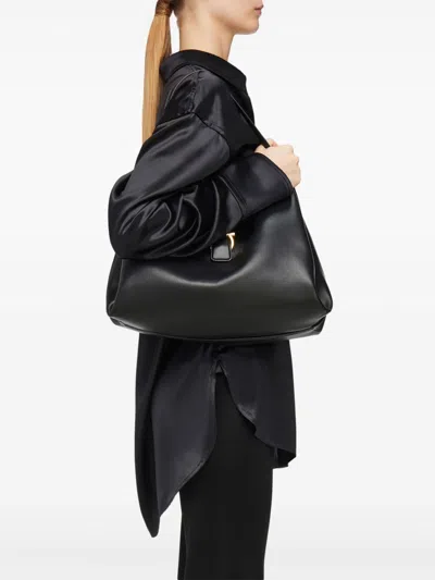 Ferragamo Large Leather Shoulder Bag