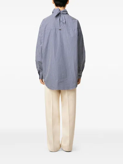 Ami Alexandre Mattiussi Ami Paris Bandana Cotton Shirt In Black