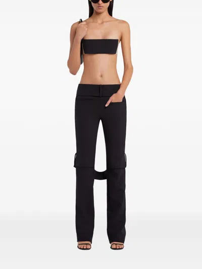 Courrèges Bandeau Top In Black