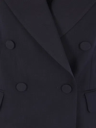 Dries Van Noten Structured Jacket With Chest And Flap Pockets In Black