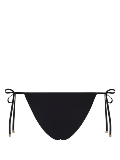 Dolce & Gabbana Logo-plaque Side-tie Bikini Bottom
