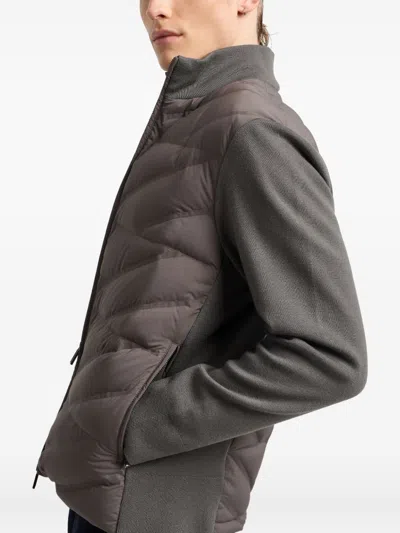 Emporio Armani Quilted Panelled Padded Jacket