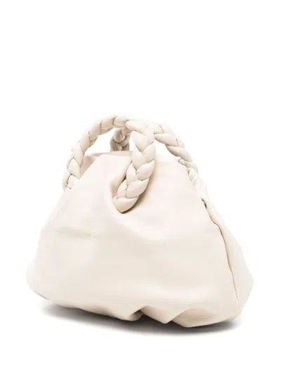 Hereu Bombon Supple Handbag In Polished Leather In Multi