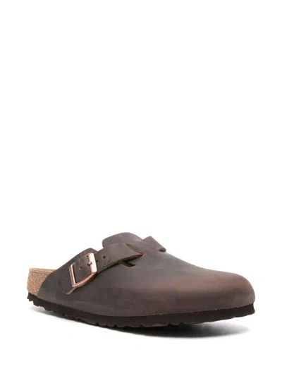 Birkenstock Boston Leather Slippers