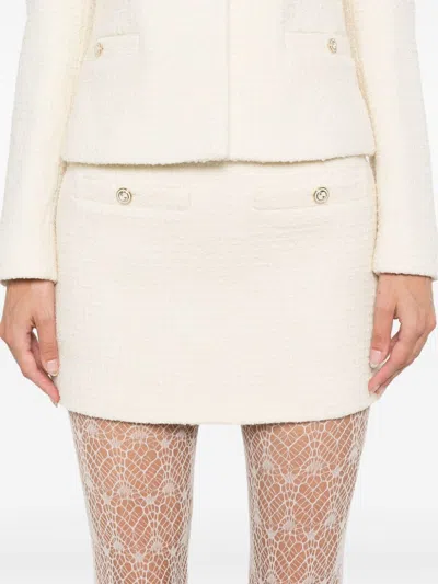 Gucci Bouclé Mini Skirt In Multi