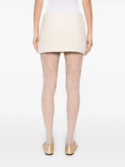 Gucci Bouclé Mini Skirt In Multi