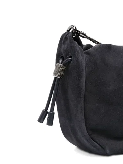 Brunello Cucinelli Women Bucket Mellow Mini Crossbody Bag