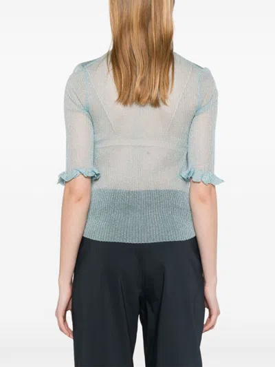 Ganni Sweater  Woman Color Gnawed Blue