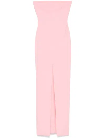 Solace London Bysha Maxi Dress In Pink