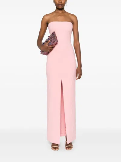 Solace London Bysha Maxi Dress In Pink