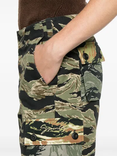 Givenchy Multicolour Cotton Trousers In Multi