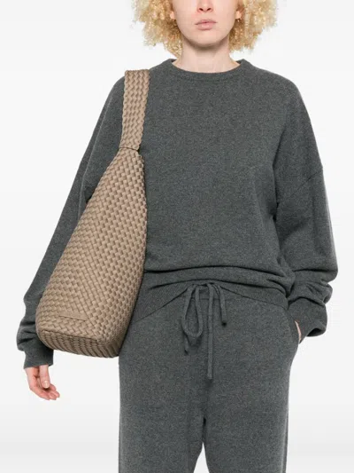 Extreme Cashmere Cashmere Crewneck Sweater In Gray