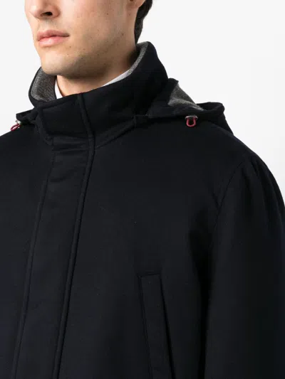 Brunello Cucinelli Men Cashmere Parka Coat In Black