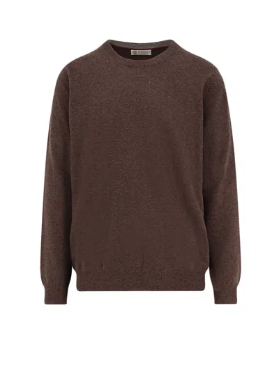 Brunello Cucinelli Cashmere Crew-neck Sweater Ribbed Finish