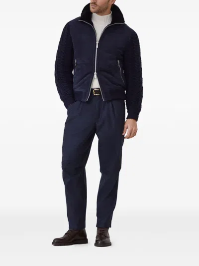 Brunello Cucinelli Men Cashmere Turtle Neck Jumper In White