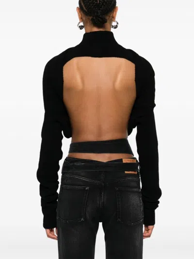 Rick Owens Women Cashmere Turtle-neck Jumper In Black