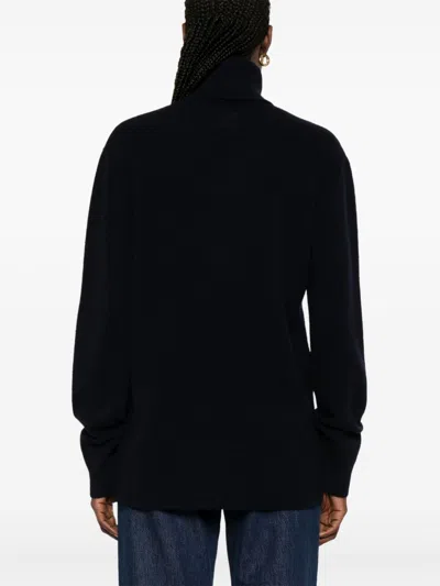 Totême Cashmere Turtle-neck Jumper In Black