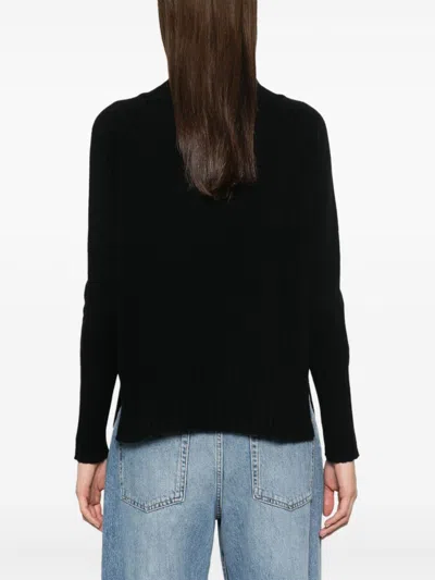 Beyou Cashmere Turtle-neck Sweater In Black