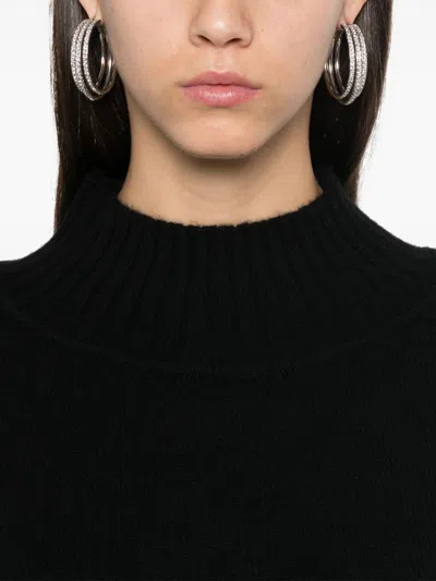 Beyou Cashmere Turtle-neck Sweater In Black