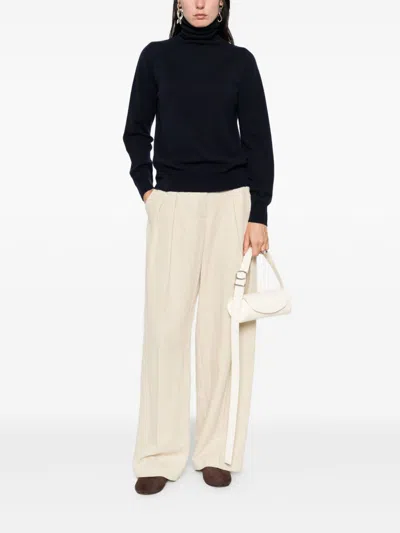 Emporio Armani Exclusive Cashmere Turtle-neck Sweater In Black