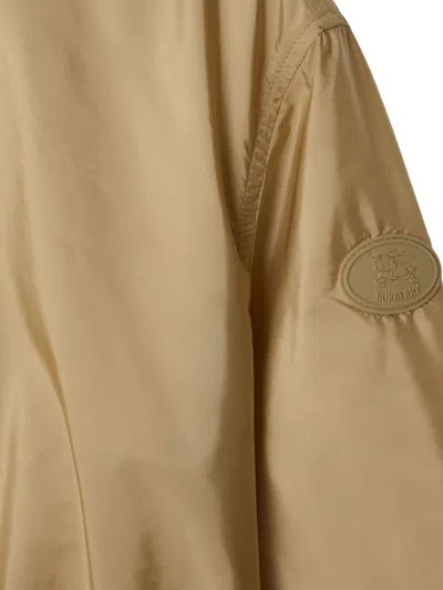 Burberry Technical Check-trim Adaptable Parka In Gray