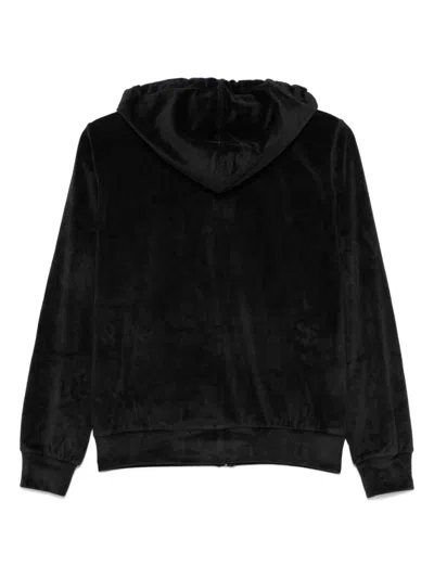 Emporio Armani Chenille Tracksuit In Black