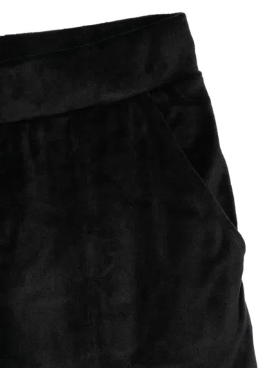Emporio Armani Chenille Tracksuit In Black