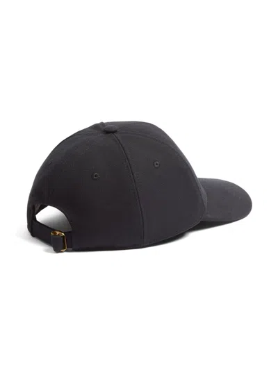 Valentino Chez  Baseball Cap In Black