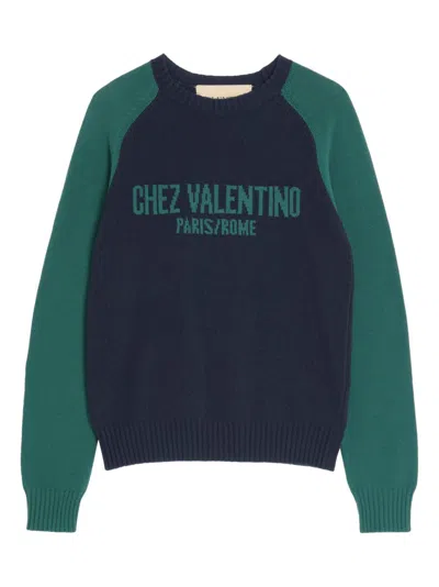 Valentino Garavani  Garavani 'chez ' Jersey In Multi