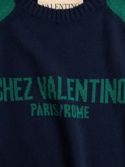Valentino Garavani  Garavani 'chez ' Jersey In Multi
