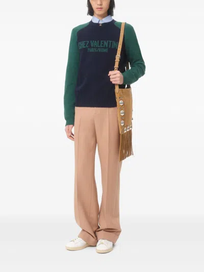 Valentino Garavani  Garavani 'chez ' Jersey In Multi
