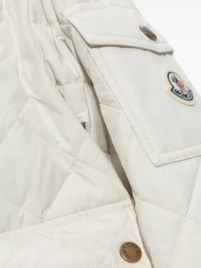 Moncler Chitre Quilted Jacket In White