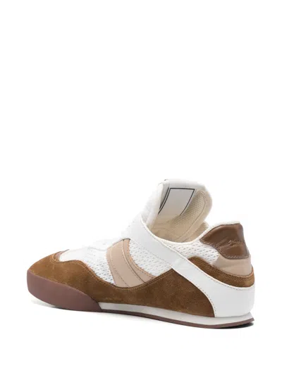 Chloé Kick Lace-up Leather Low Top Sneakers