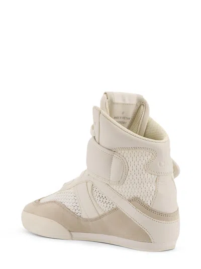 Chloé "kick" Ankle Sneaker In Gray