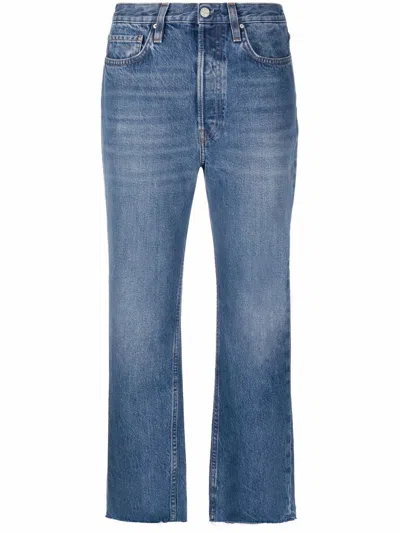 Totême Toteme Classic Cut Denim Jeans In Blue