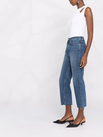 Totême Toteme Classic Cut Denim Jeans In Blue
