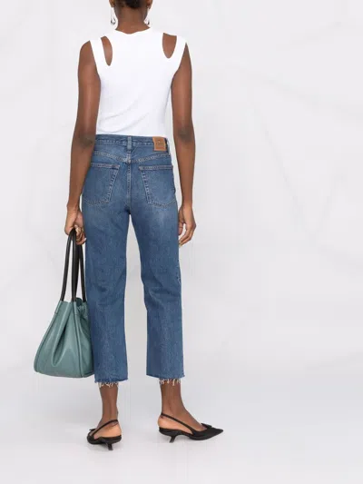 Totême Toteme Classic Cut Denim Jeans In Blue