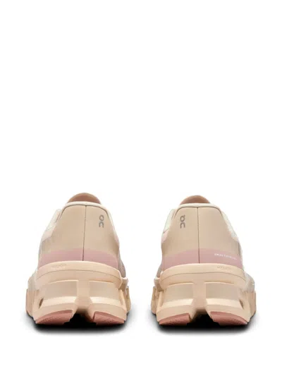 On Cloudmster Panelled Mesh Sneakers In Pink