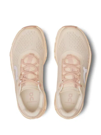 On Cloudmster Panelled Mesh Sneakers In Pink