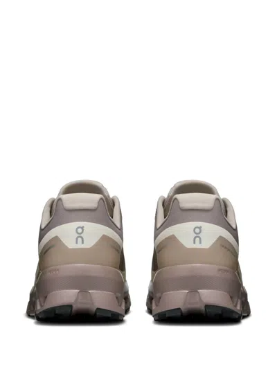 On Chunky Sole Mesh Panelled Rubber Sneakers In Multi