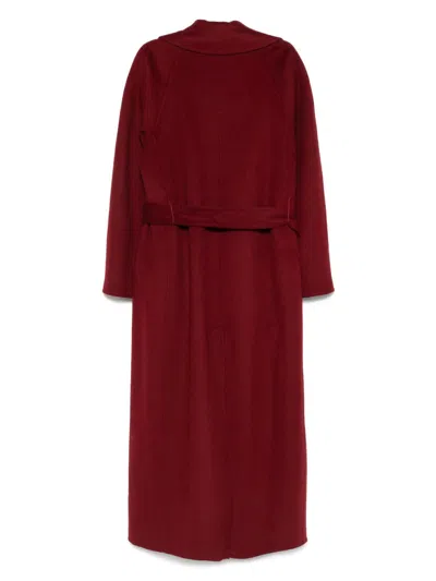 Paltò Coats Bordeaux In Burgundy