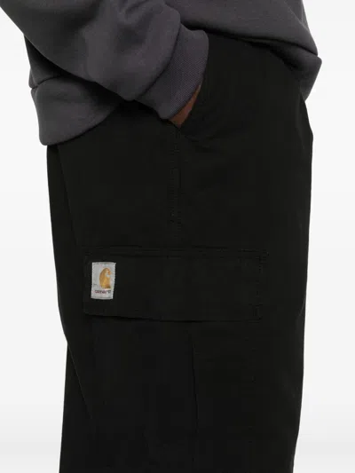 Carhartt Wip Pre Cole Cargo Trousers In Black