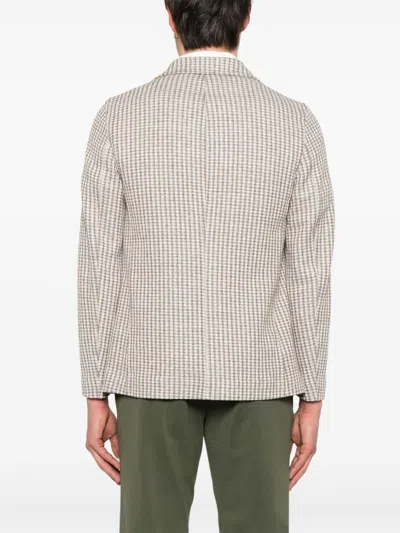 Circolo 1901 Cotton And Linen Blend Jacket In Multi