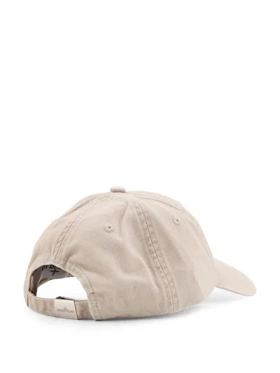 Stone Island Men Cotton Baseball Hat
