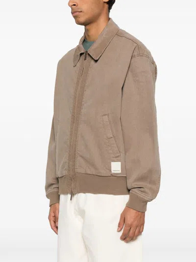 Emporio Armani Versatile And Stylish Jacket In Brown