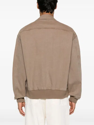 Emporio Armani Versatile And Stylish Jacket In Brown