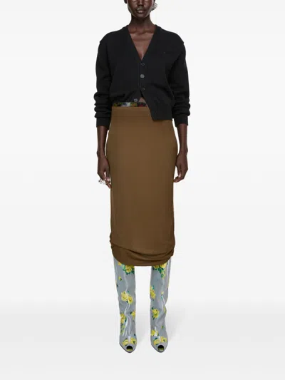 Acne Studios Men Scollo V Cardigan In Black