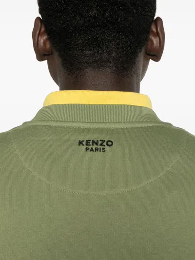 Converse X Kenzo Cotton Crewneck Sweatshirt In Green