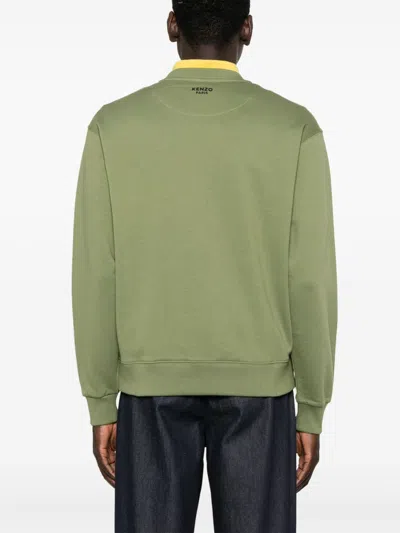 Converse X Kenzo Cotton Crewneck Sweatshirt In Green