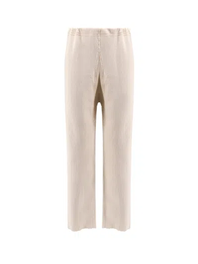 Maison Margiela Pantaloni Jogger In Cotone In Neutral